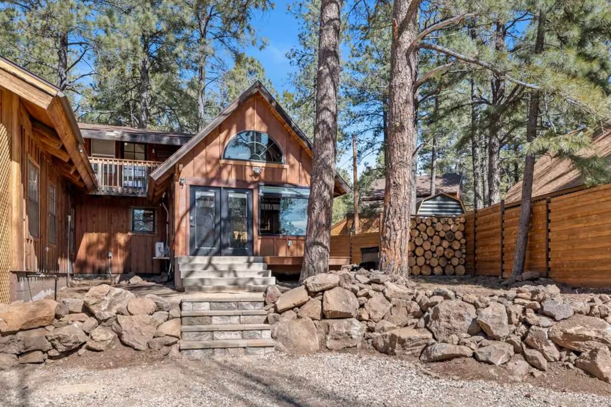 Cabin front entrance