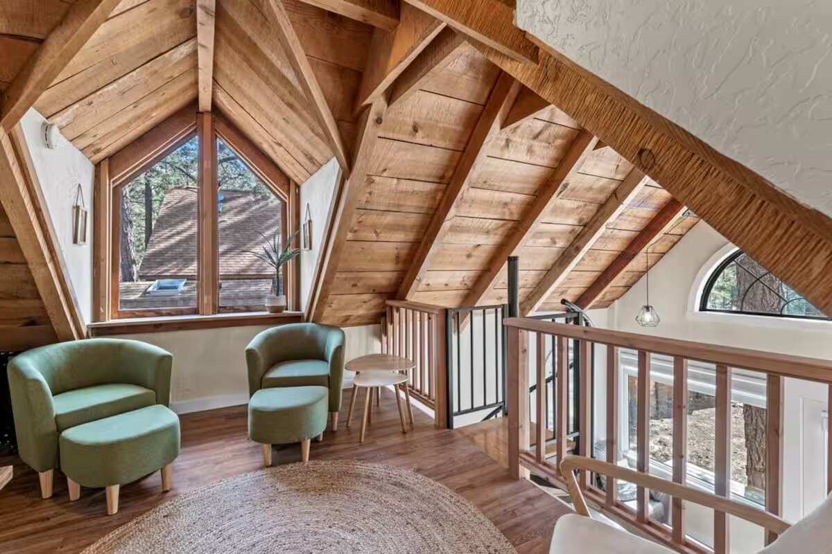 Loft sitting area